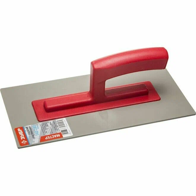 Терка штукатурная Зубр мастер 140х280 мм малая пластмассовая