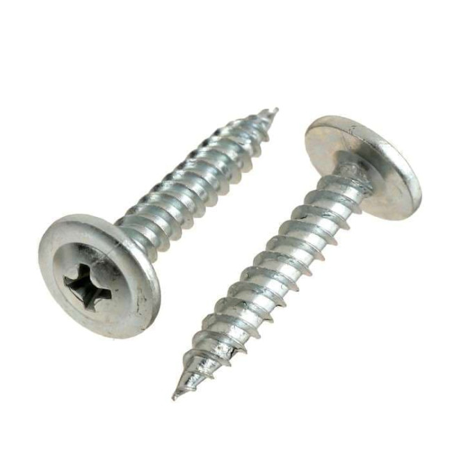 Саморез с прессшайбой острый 4,2х25 цинк  