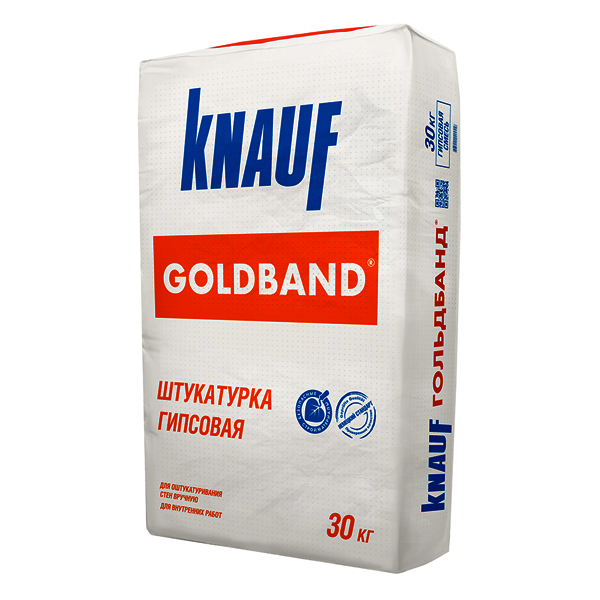 Штукатурка гипсовая Кнауф Гольдбанд 30кг (Knauf Goldband) 