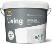 Beckers Living Takfarg 03 / Беккерс Ливинг Такфарг глубокоматовая краска для потолка 10л