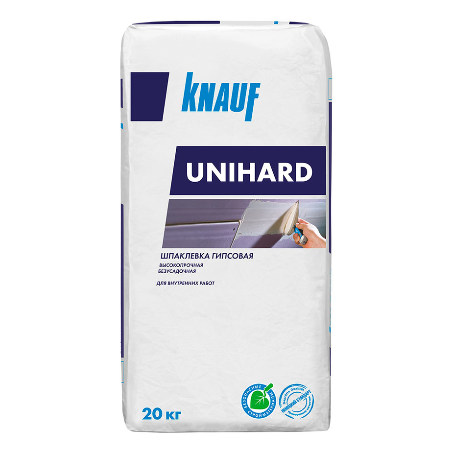 Шпаклевка Кнауф Унихард (Knauf Unihard) 20кг