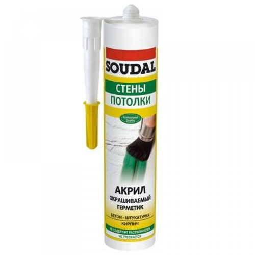 Герметик акриловый Soudal 280мл