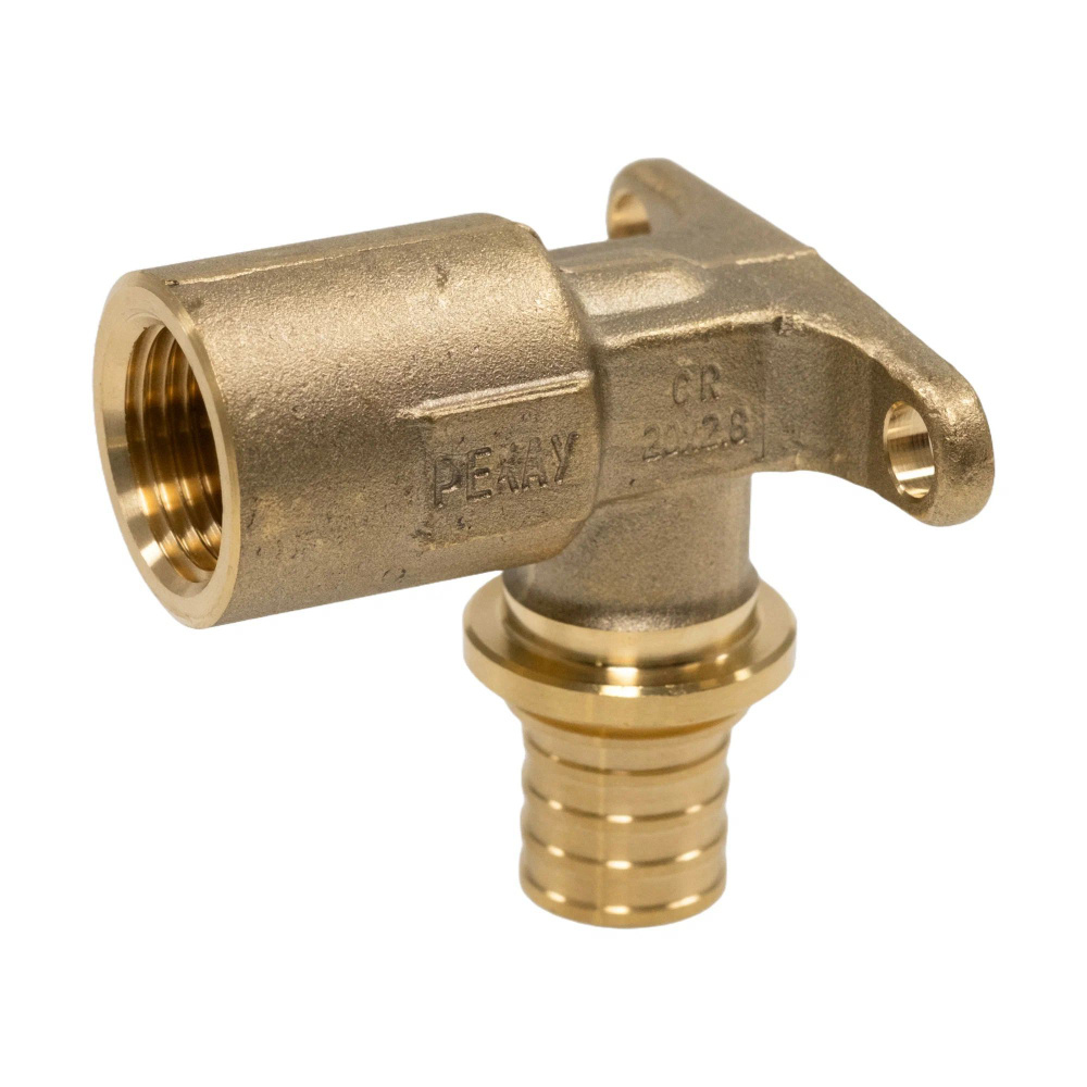 Угол настенный Рехау (Rehau) 16-Rp 1/2" удлиненный с внутренней резьбой 