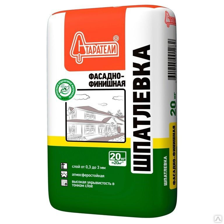 Шпатлевка Старатели фасадно-финишная 20 кг