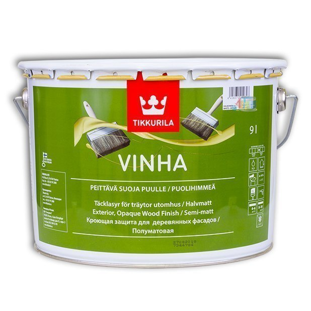 Tikkurila Vinha база VС антисептик защитный для древесины (9л)