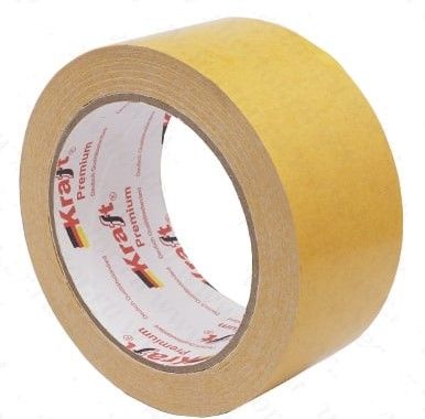 Скотч двухсторонний KRAFT Premium 48ммх25м армированный